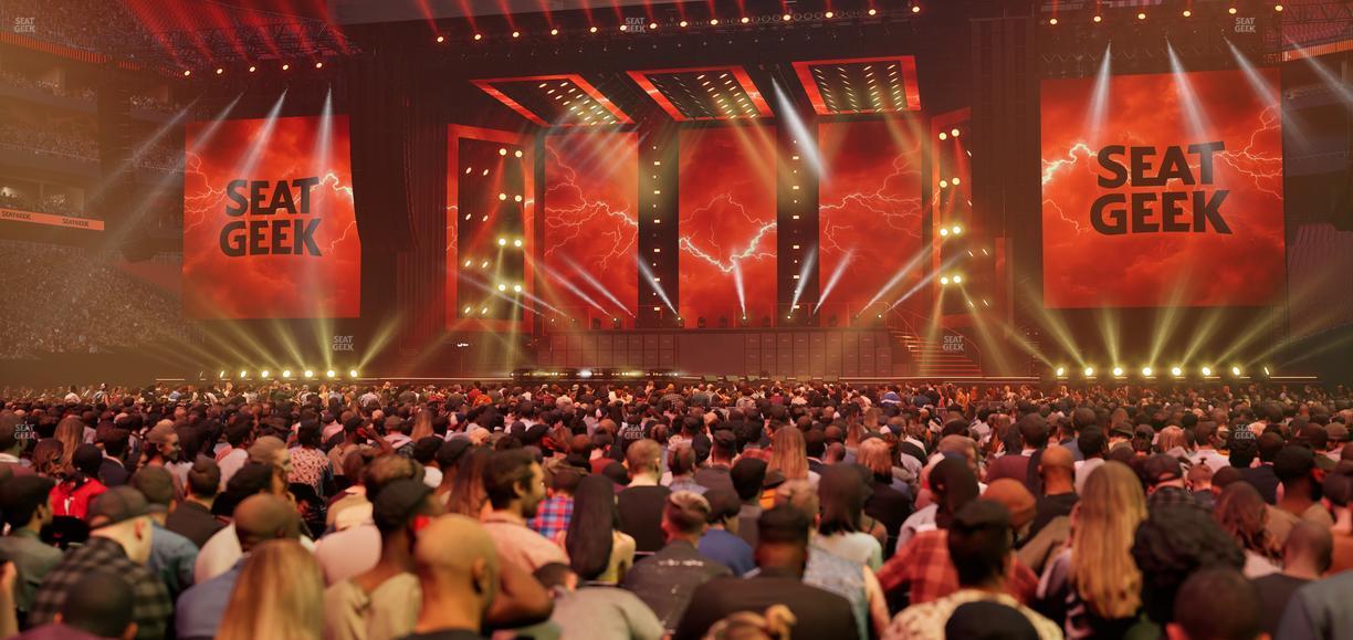 Mercedes-Benz Stadium - Section Floor M Seat View