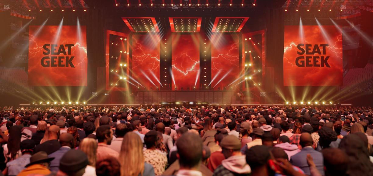 Mercedes-Benz Stadium - Section Floor N Seat View