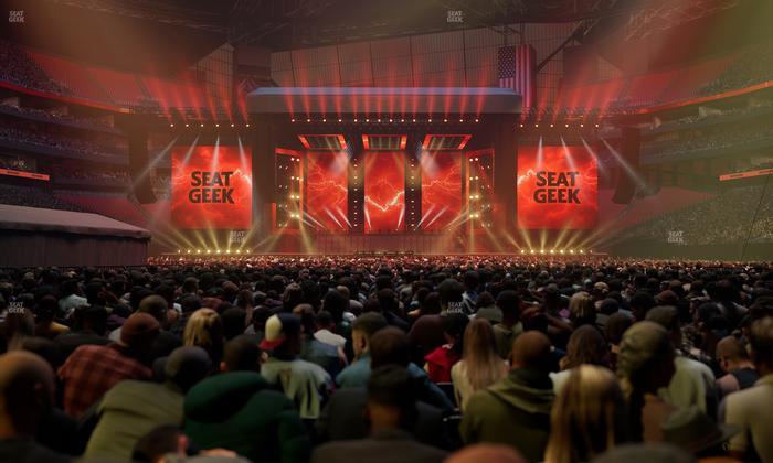 Mercedes-Benz Stadium - Section Floor N Seat View