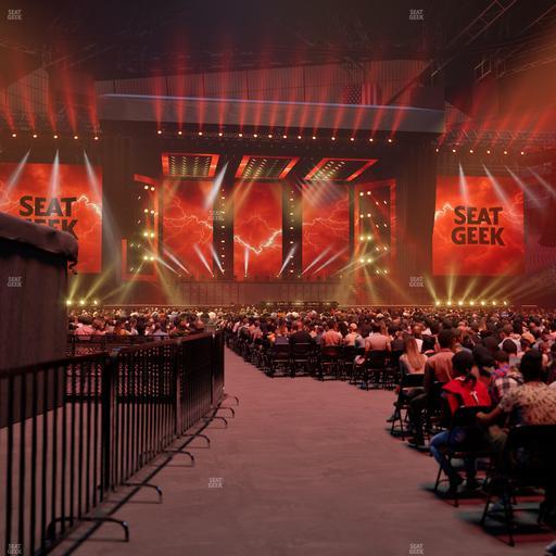Mercedes-Benz Stadium - Section Floor P Seat View