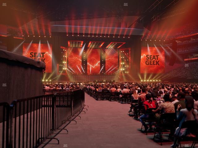 Mercedes-Benz Stadium - Section Floor P Seat View