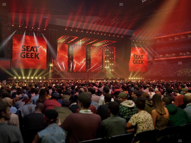 Mercedes-Benz Stadium - Section Floor Q Seat View