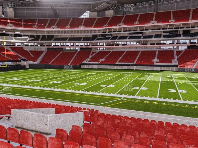 Mercedes-Benz Stadium - Section Gullwing Club 10 Seat View