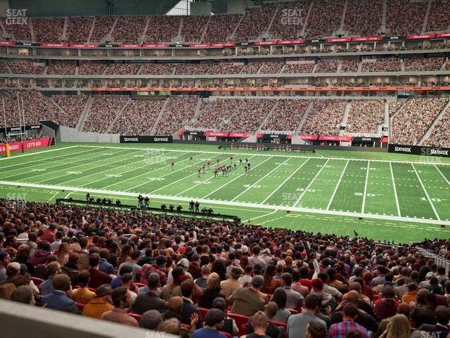 Mercedes-Benz Stadium - Section Gullwing Club 10 Seat View
