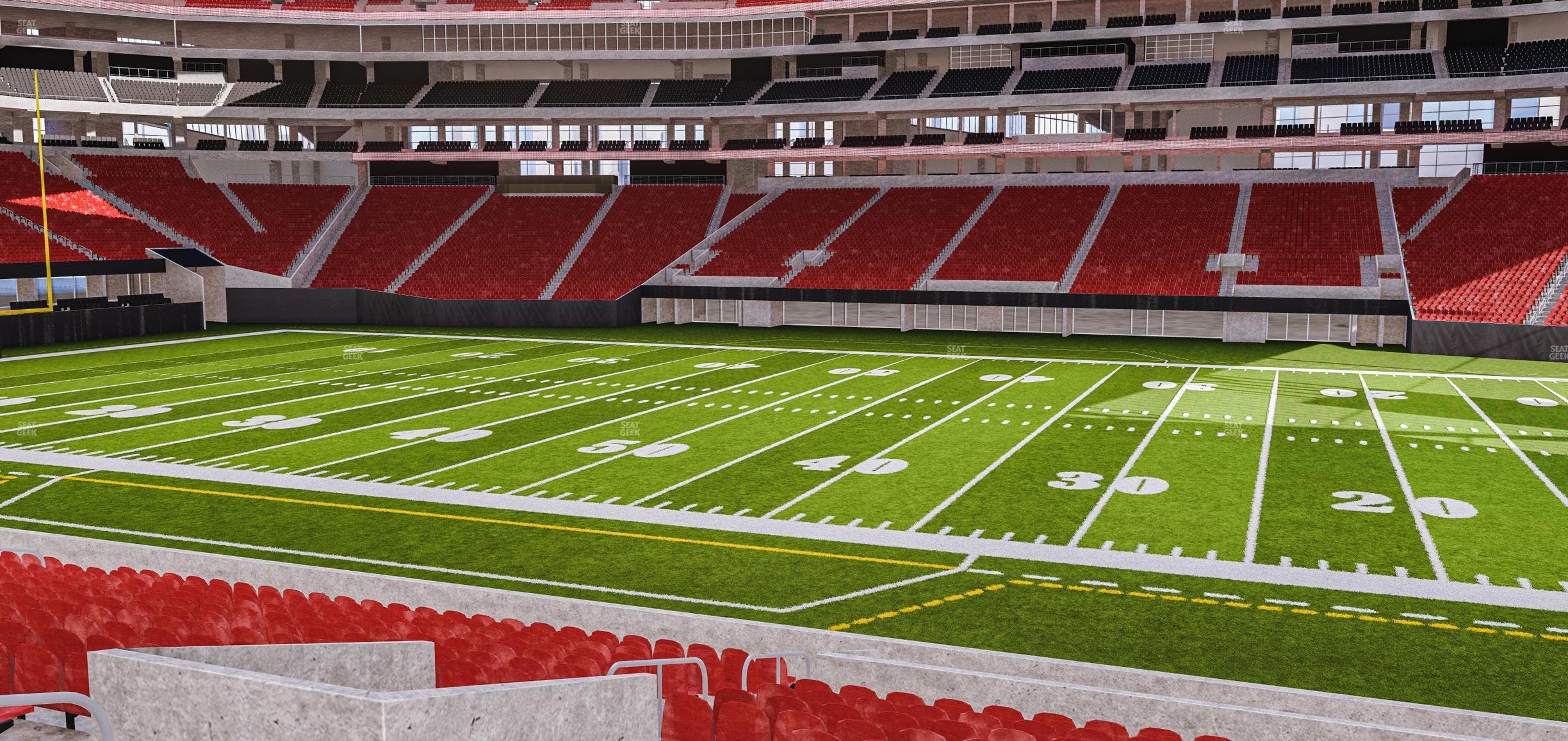 Mercedes-Benz Stadium - Section Gullwing Club 11 Seat View