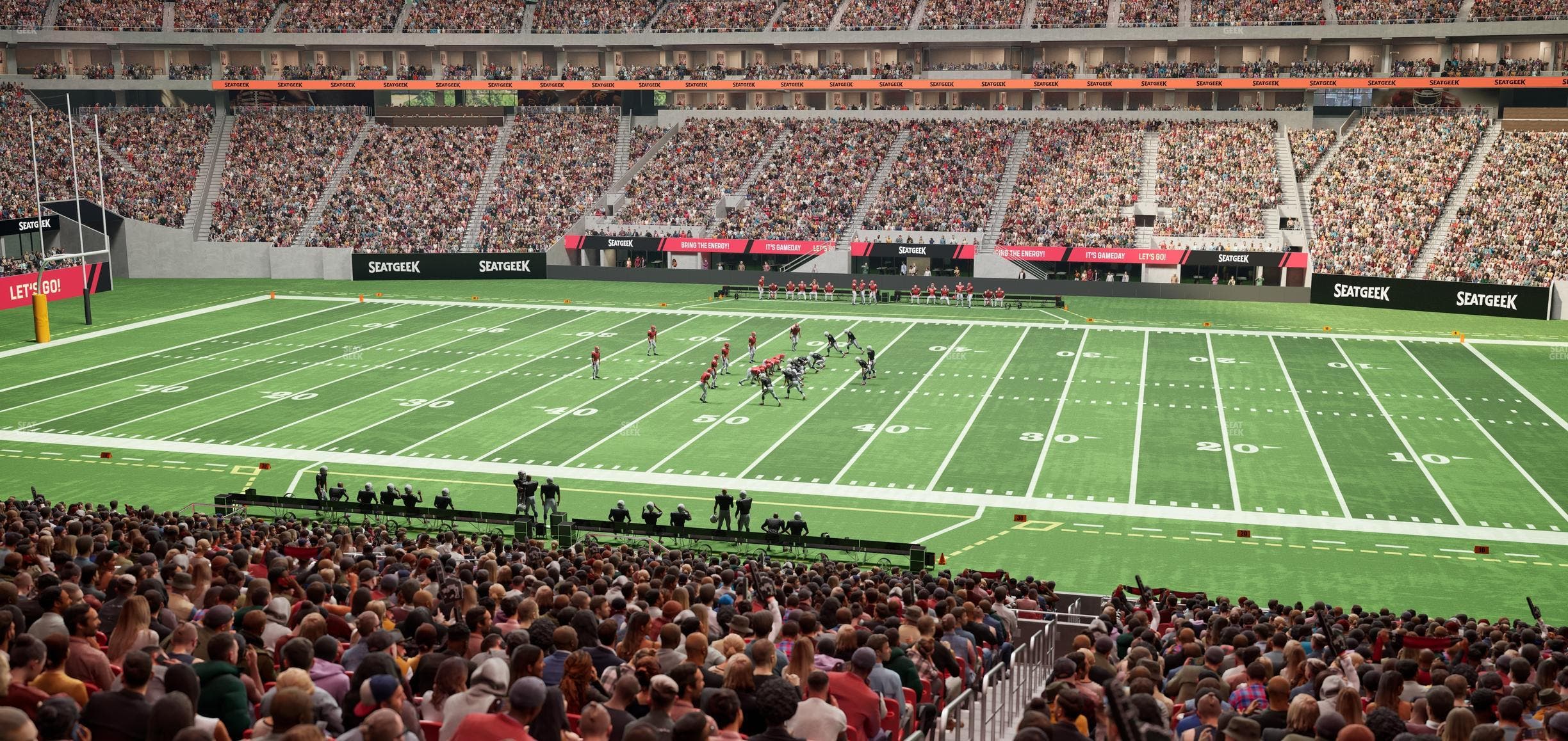 Mercedes-Benz Stadium - Section Gullwing Club 11 Seat View