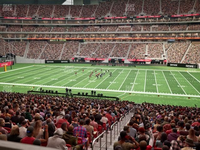 Mercedes-Benz Stadium - Section Gullwing Club 11 Seat View