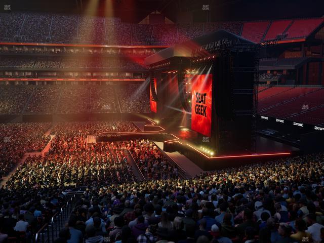 Mercedes-Benz Stadium - Section Gullwing Club 11 Seat View