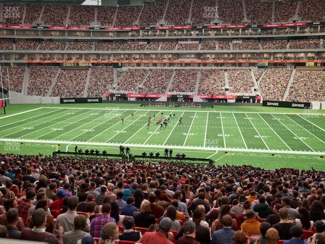 Mercedes-Benz Stadium - Section Gullwing Club 12 Seat View