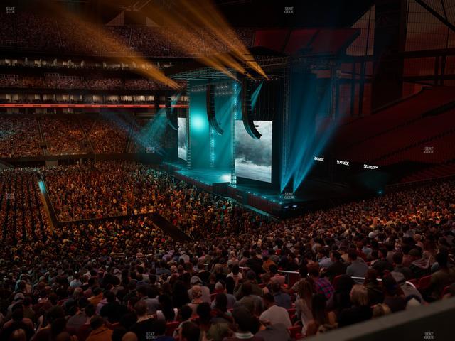 Mercedes-Benz Stadium - Section Gullwing Club 12 Seat View