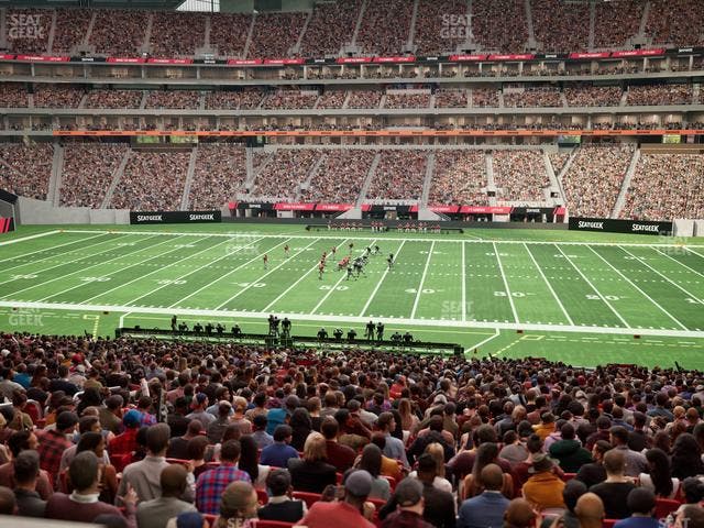 Mercedes-Benz Stadium - Section Gullwing Club 12 Seat View