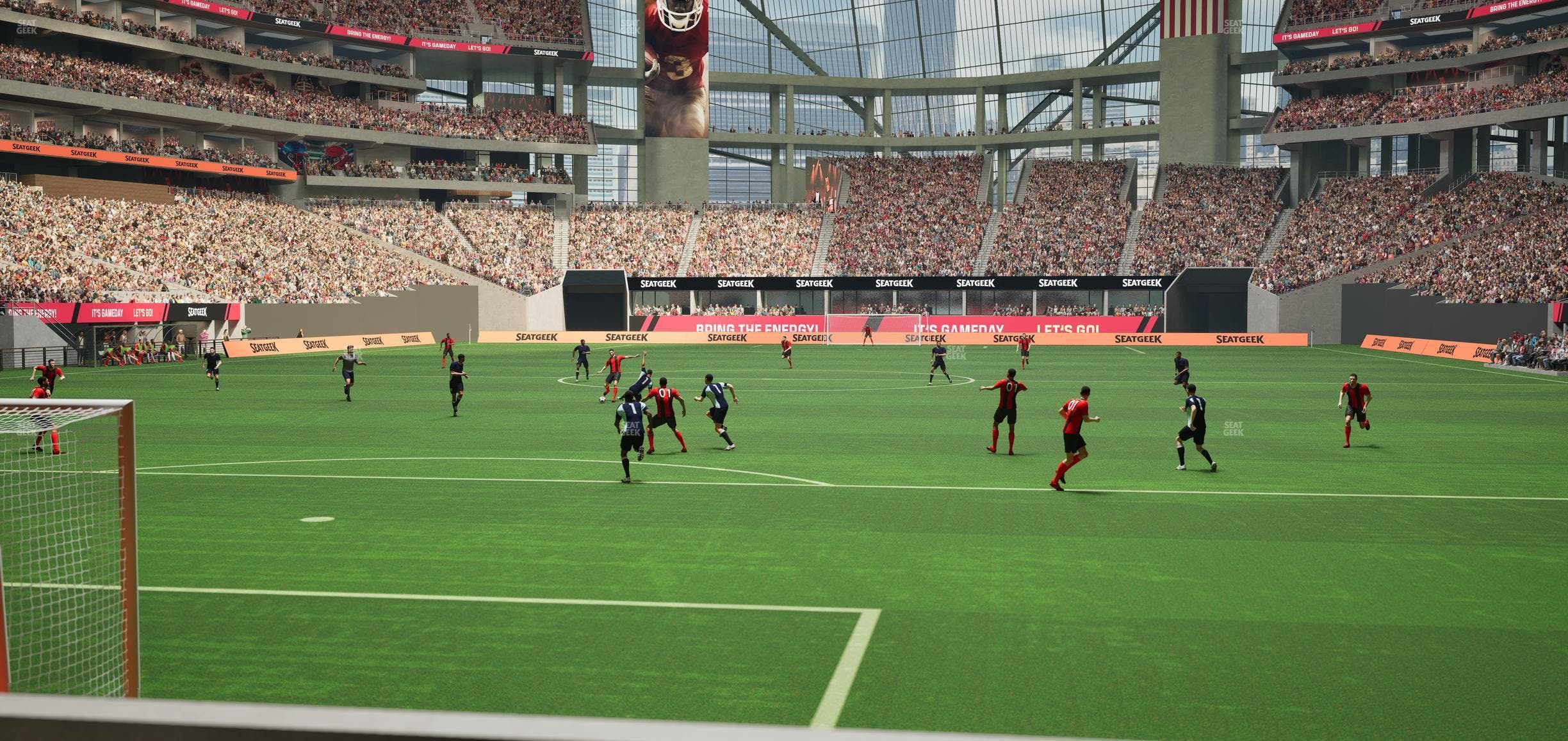 Mercedes-Benz Stadium - Section Gullwing Club 12 Seat View