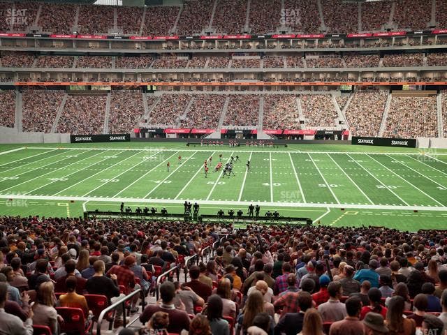 Mercedes-Benz Stadium - Section Gullwing Club 13 Seat View