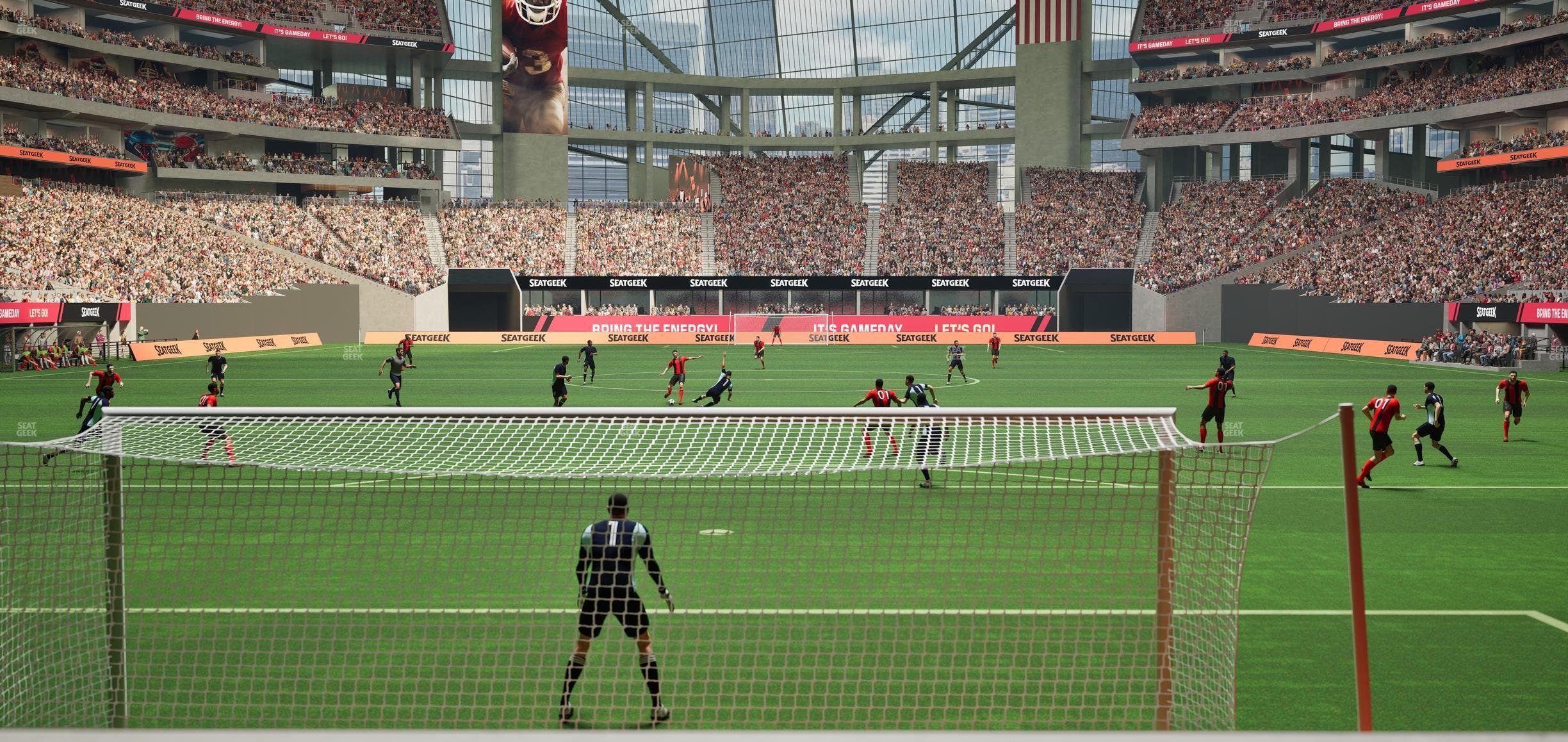 Mercedes-Benz Stadium - Section Gullwing Club 13 Seat View