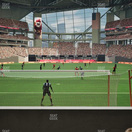 Mercedes-Benz Stadium - Section Gullwing Club 13 Seat View