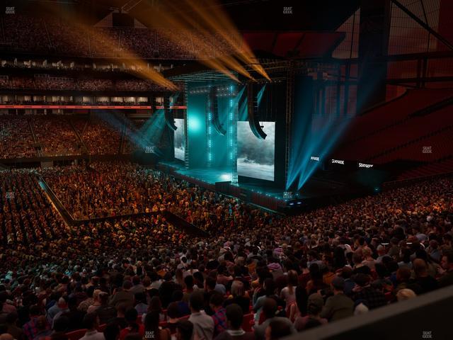 Mercedes-Benz Stadium - Section Gullwing Club 13 Seat View