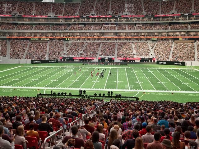 Mercedes-Benz Stadium - Section Gullwing Club 13 Seat View