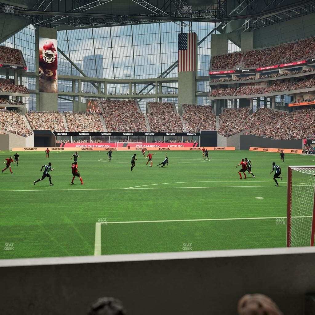 Mercedes-Benz Stadium - Section Gullwing Club 14 Seat View