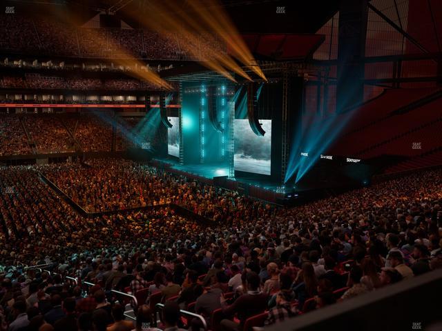 Mercedes-Benz Stadium - Section Gullwing Club 14 Seat View