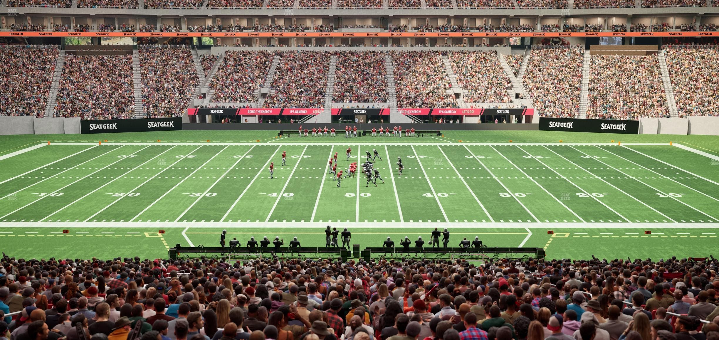 Mercedes-Benz Stadium - Section Gullwing Club 15 Seat View