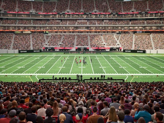 Mercedes-Benz Stadium - Section Gullwing Club 15 Seat View