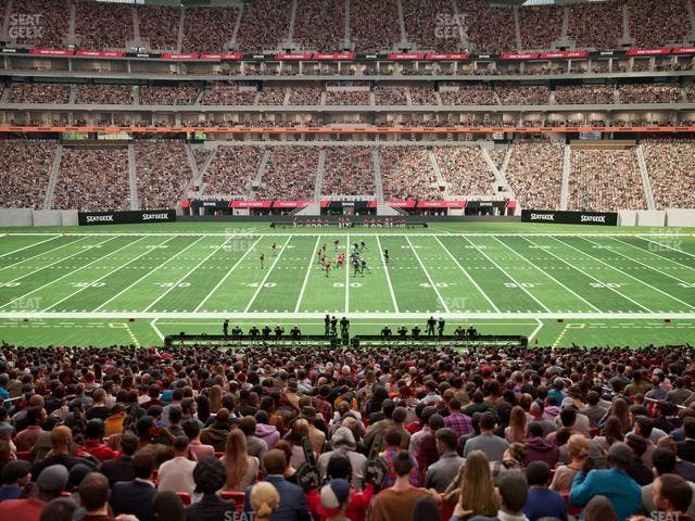 Mercedes-Benz Stadium - Section Gullwing Club 15 Seat View