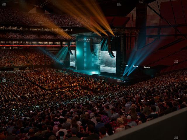 Mercedes-Benz Stadium - Section Gullwing Club 16 Seat View