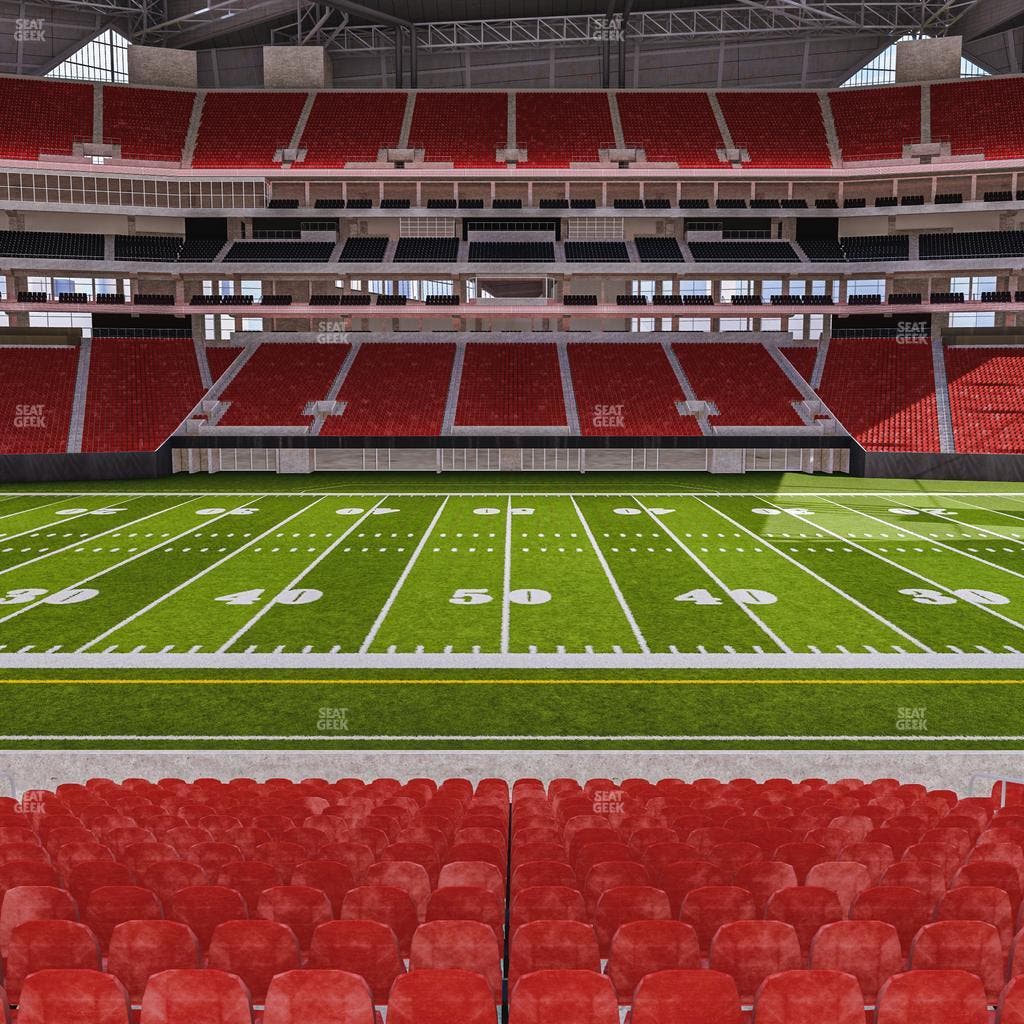 Mercedes-Benz Stadium - Section Gullwing Club 16 Seat View
