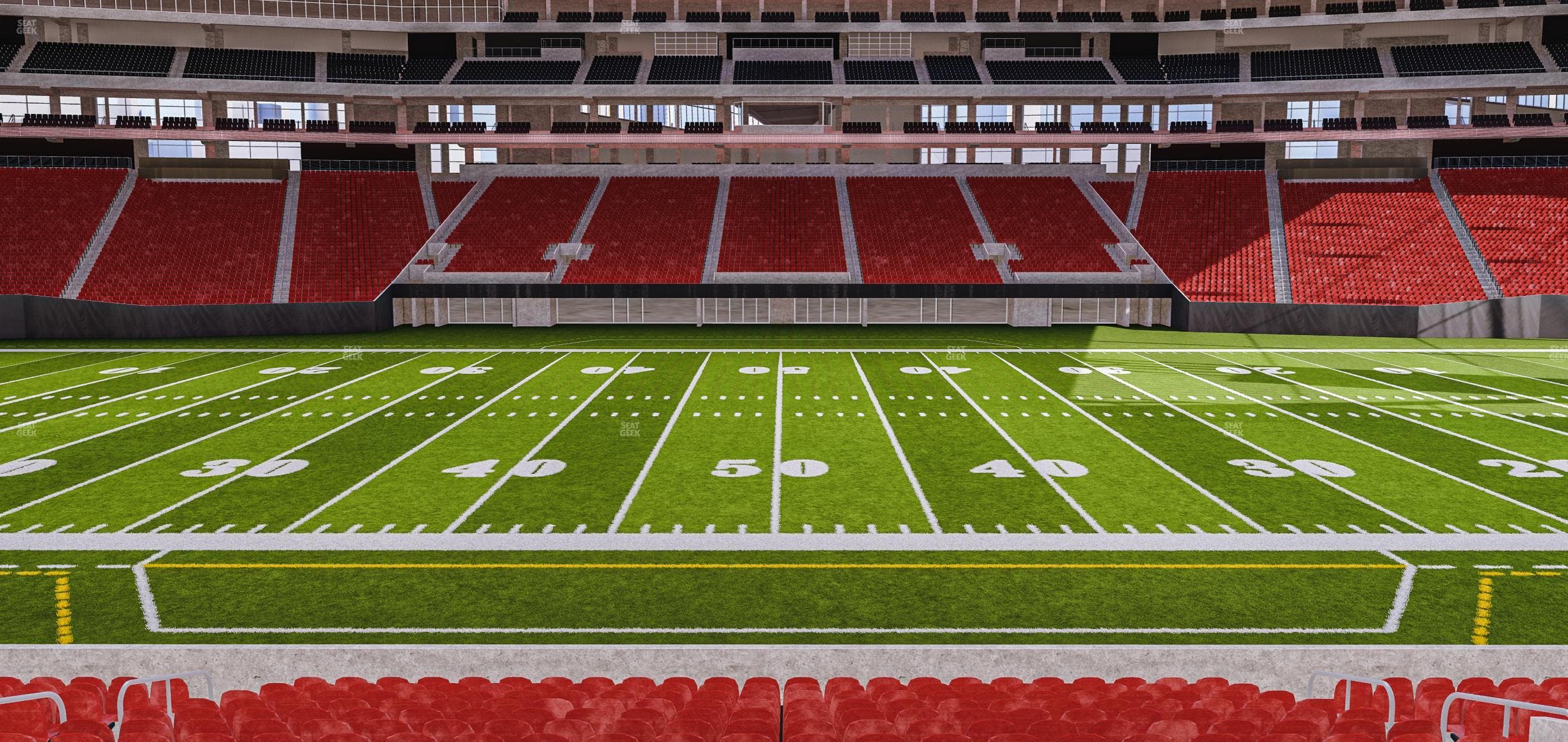 Mercedes-Benz Stadium - Section Gullwing Club 16 Seat View