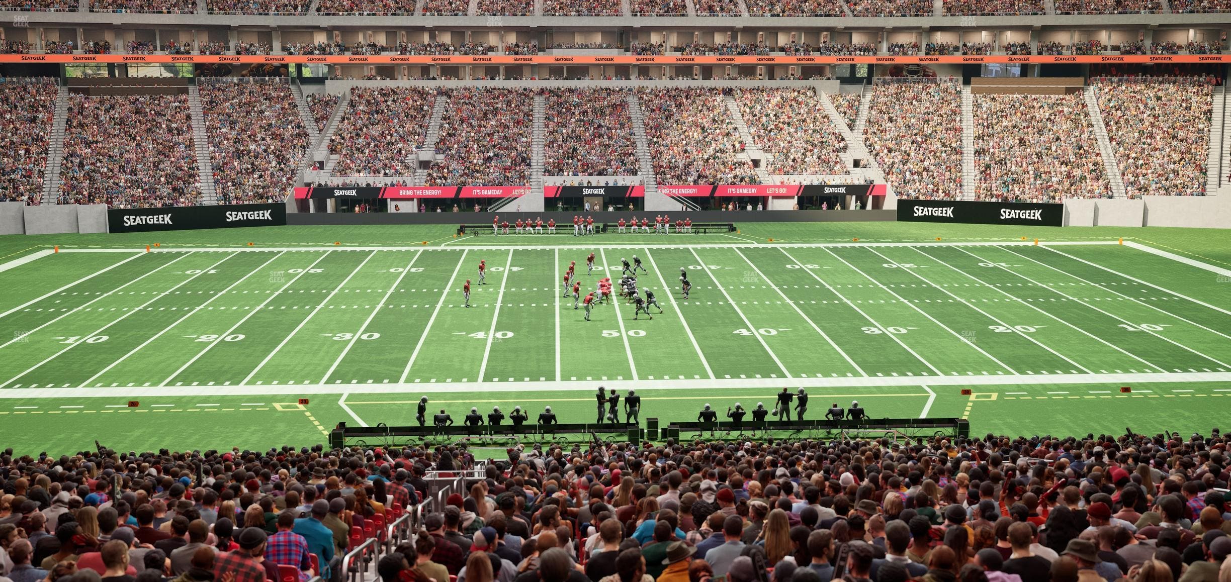 Mercedes-Benz Stadium - Section Gullwing Club 16 Seat View