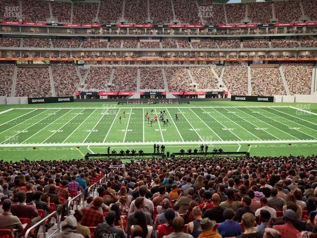 Mercedes-Benz Stadium - Section Gullwing Club 16 Seat View