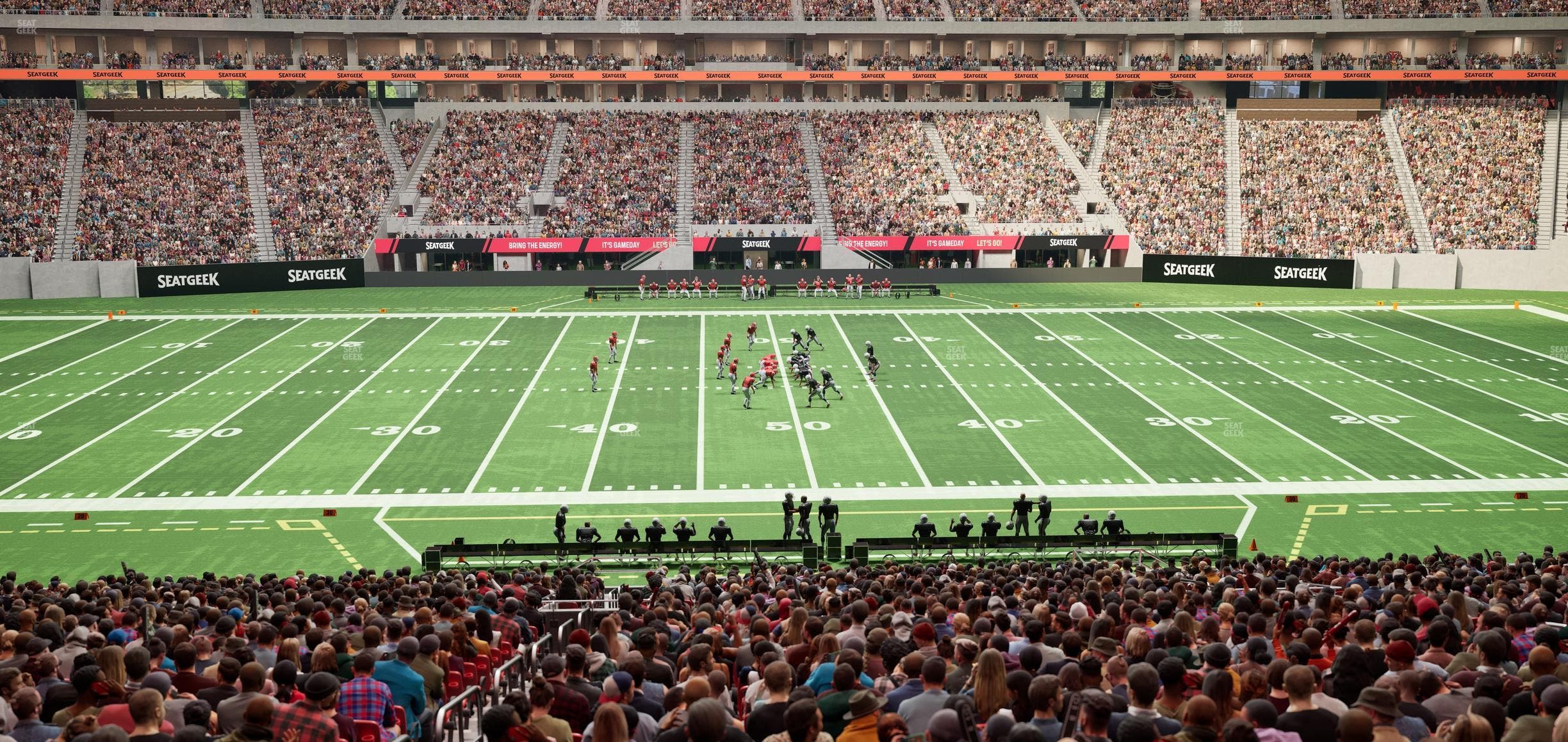 Mercedes-Benz Stadium - Section Gullwing Club 16 Seat View