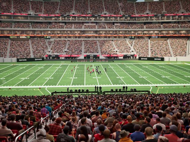 Mercedes-Benz Stadium - Section Gullwing Club 16 Seat View