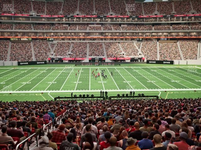 Mercedes-Benz Stadium - Section Gullwing Club 16 Seat View