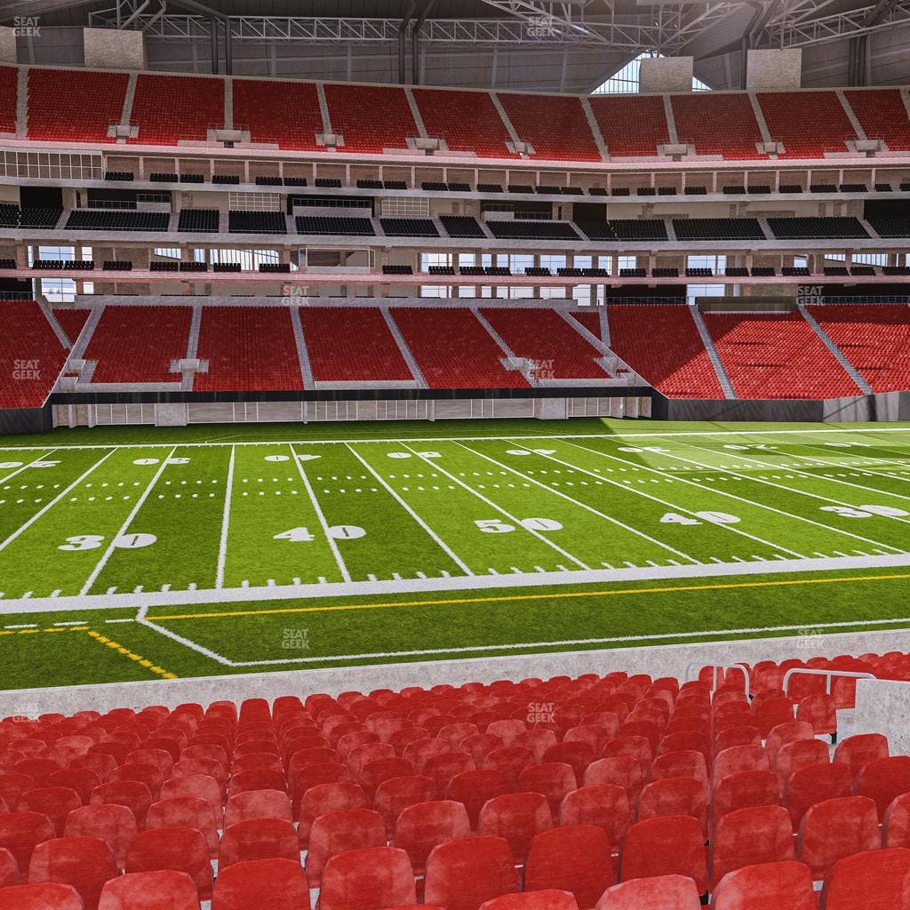 Mercedes-Benz Stadium - Section Gullwing Club 17 Seat View