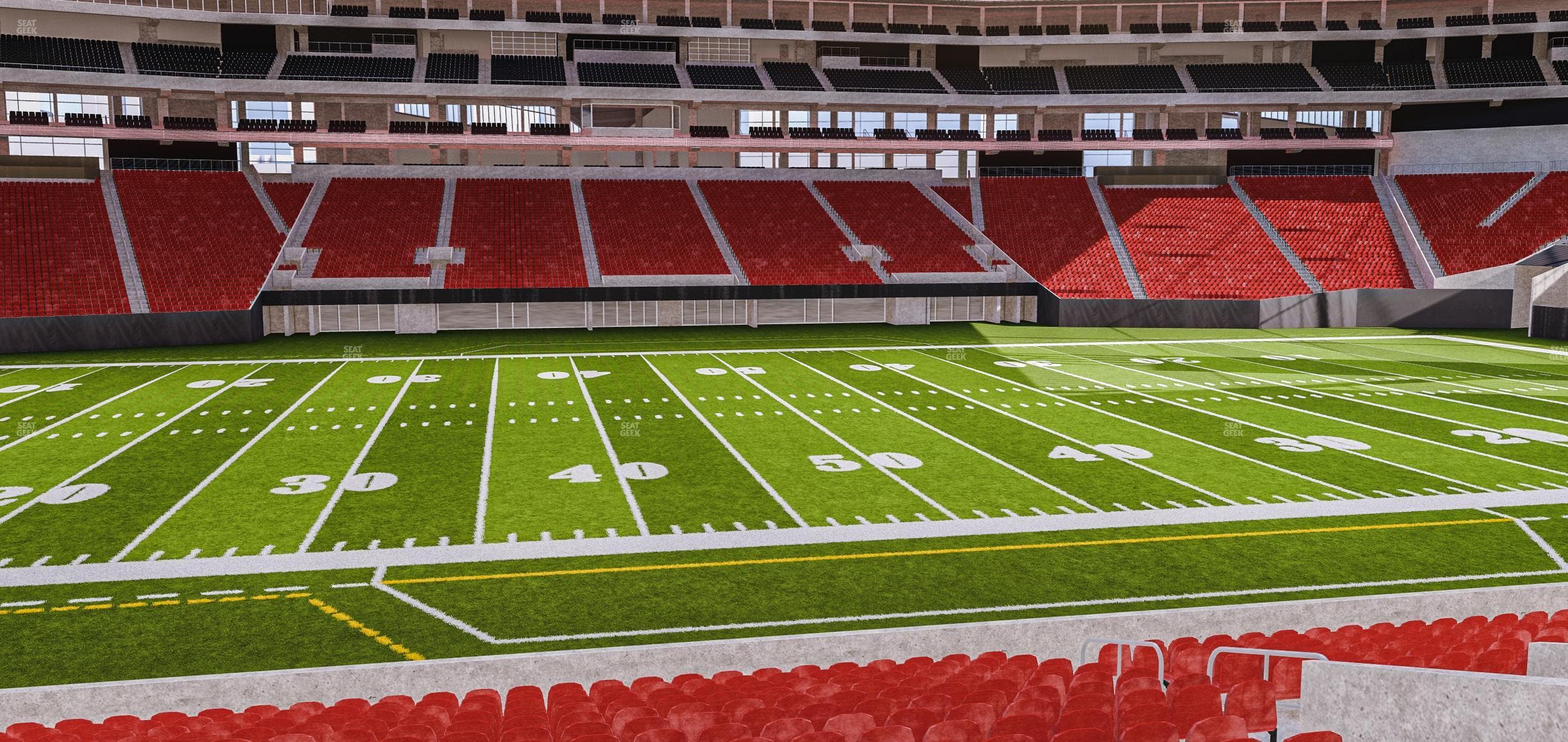 Mercedes-Benz Stadium - Section Gullwing Club 17 Seat View