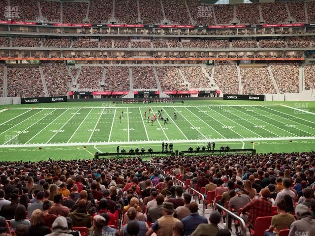 Mercedes-Benz Stadium - Section Gullwing Club 17 Seat View
