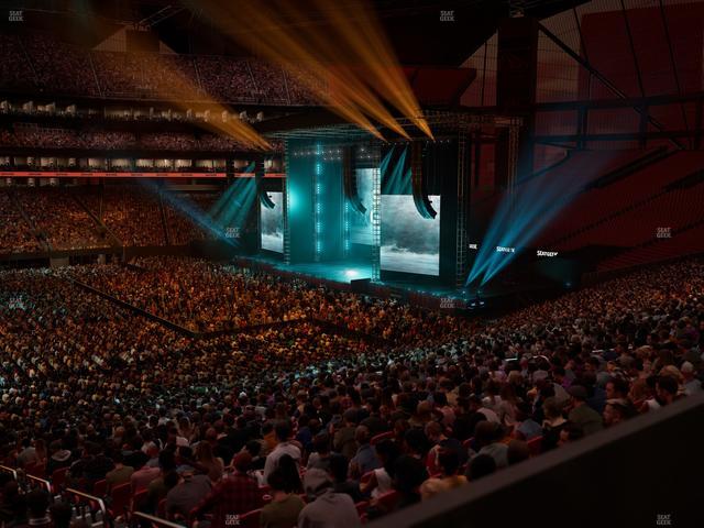 Mercedes-Benz Stadium - Section Gullwing Club 17 Seat View