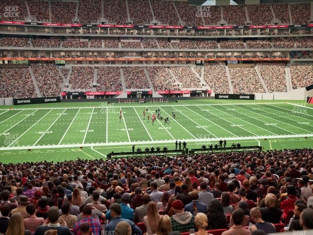 Mercedes-Benz Stadium - Section Gullwing Club 18 Seat View