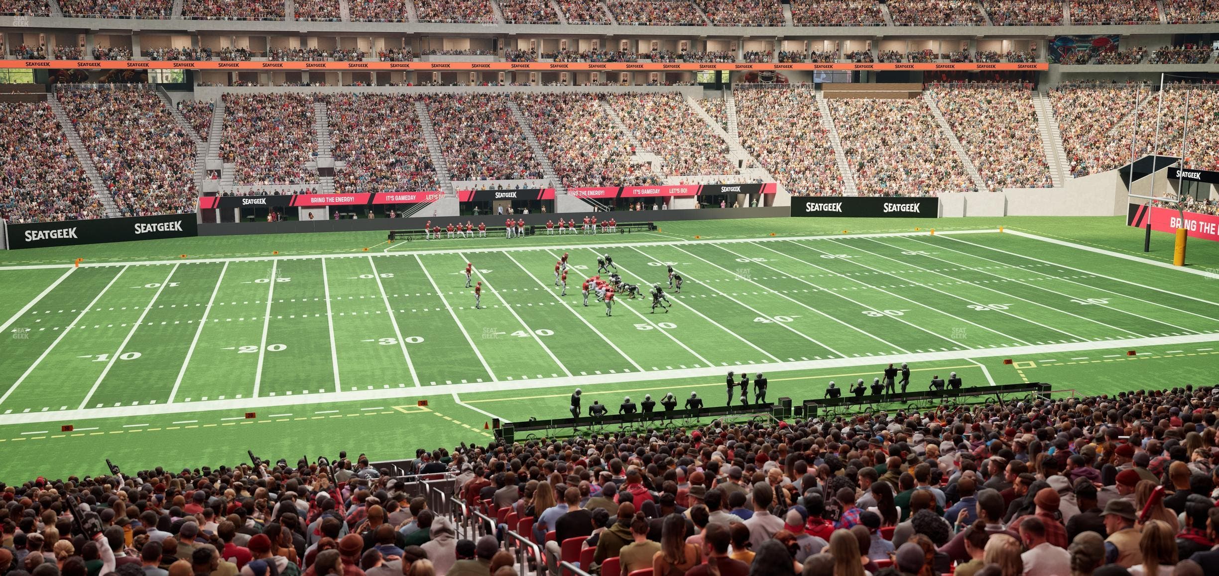 Mercedes-Benz Stadium - Section Gullwing Club 19 Seat View