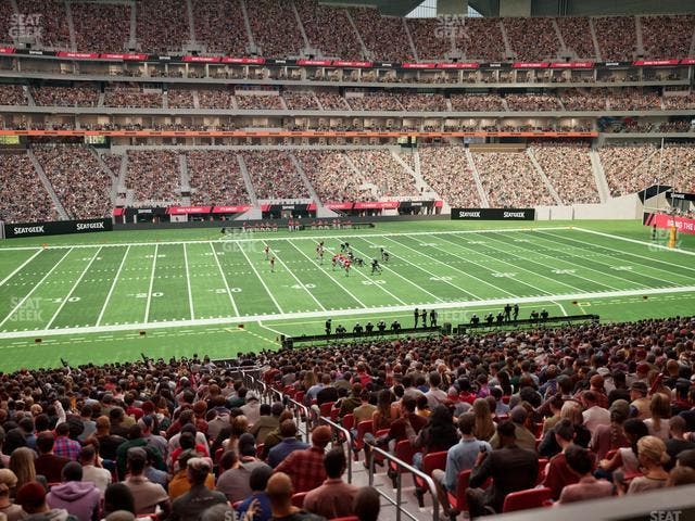 Mercedes-Benz Stadium - Section Gullwing Club 19 Seat View