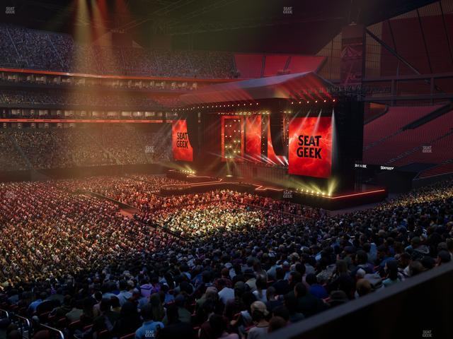 Mercedes-Benz Stadium - Section Gullwing Club 19 Seat View