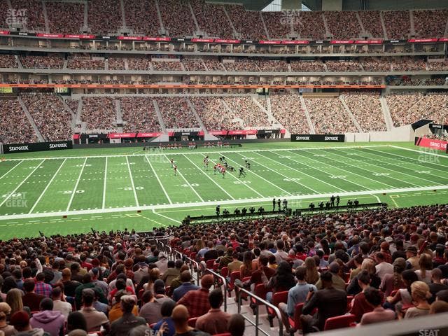Mercedes-Benz Stadium - Section Gullwing Club 19 Seat View