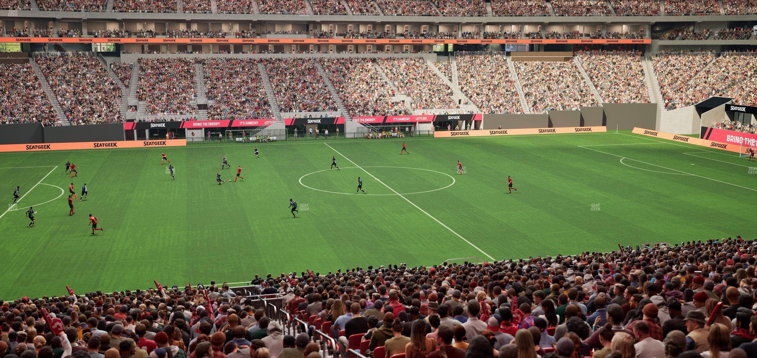Mercedes-Benz Stadium - Section Gullwing Club 19 Seat View