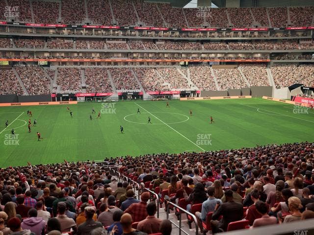 Mercedes-Benz Stadium - Section Gullwing Club 19 Seat View