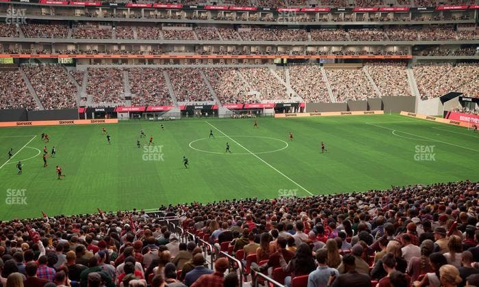 Mercedes-Benz Stadium - Section Gullwing Club 19 Seat View