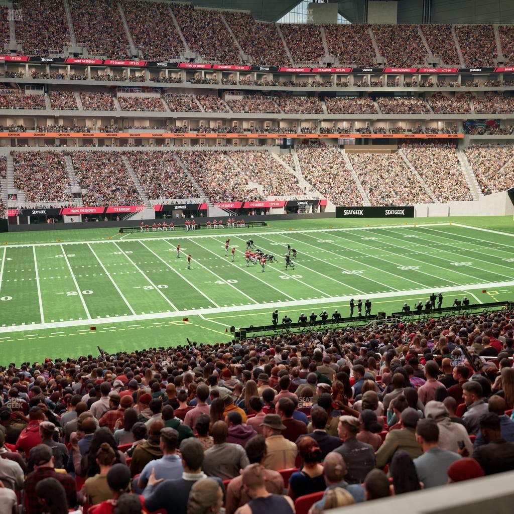 Mercedes-Benz Stadium - Section Gullwing Club 20 Seat View