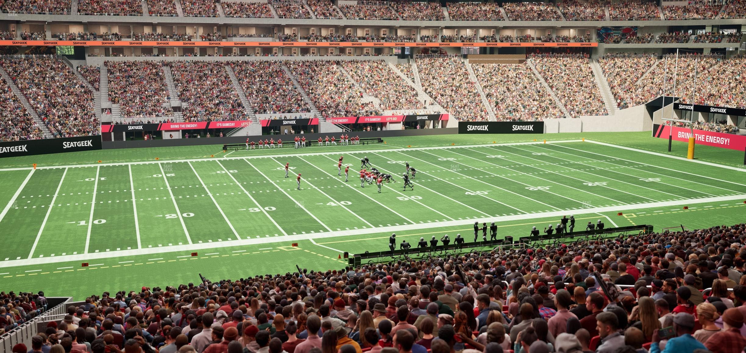 Mercedes-Benz Stadium - Section Gullwing Club 20 Seat View