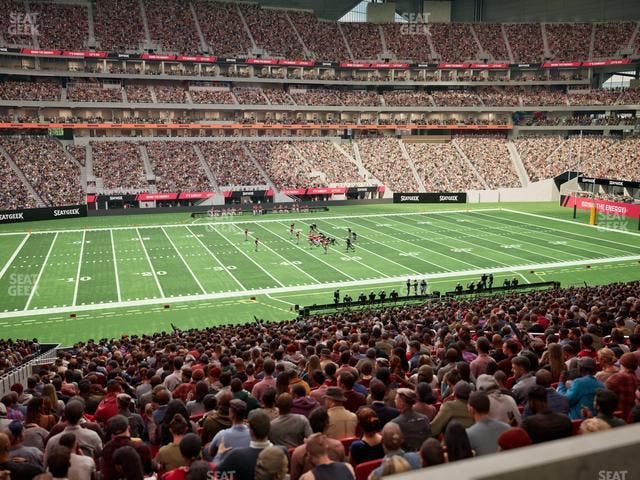 Mercedes-Benz Stadium - Section Gullwing Club 20 Seat View