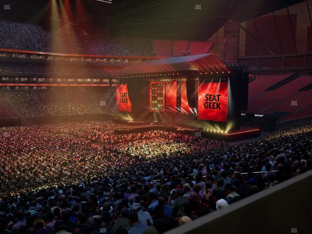 Mercedes-Benz Stadium - Section Gullwing Club 20 Seat View